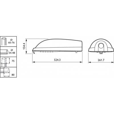 Mini Iridium Led BGS451 ECO28--2S/740 II WSO FM GR