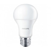 Lot de 2 ampoules Philips LED E27 100W Blanc Chaud Dépolie