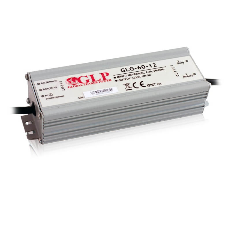 Alimentation GLG-60-12 IP67 Etanche Alimentation GLG-60-12 IP67 Etanche