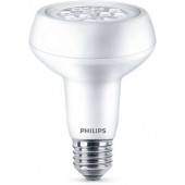 Ampoule LED Philips Réflecteur R80 7W substitut 100w 660 lumens Blanc chaud 2700 K E27
