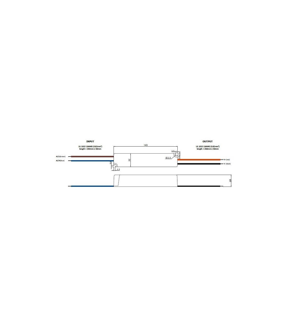 Alimentation LED Métallique SCHARFER 30W 24v 1.25A IP67 SCH-30-24