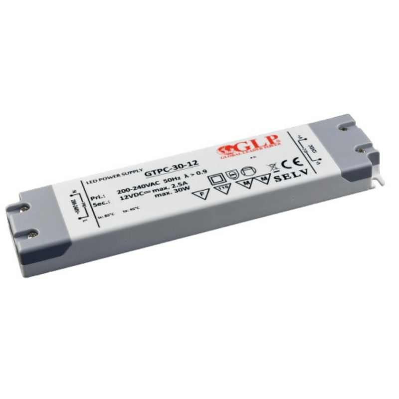 DRIVER LED GTPC-30-12 30W 12V 2.5A DRIVER LED GTPC-30-12 30W 12V 2.5A