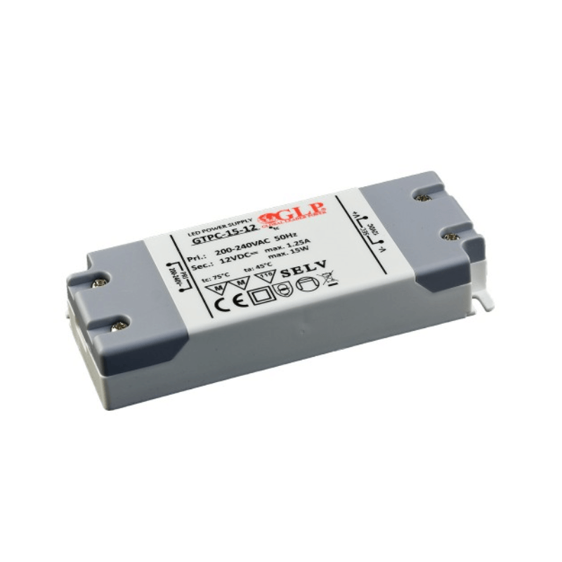 DRIVER LED GTPC-15-12 15W 12V 1.25A DRIVER LED GTPC-15-12 15W 12V 1.25A
