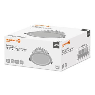 Ledvance Downlight 35w 4000k 3325lm Diam 200mm