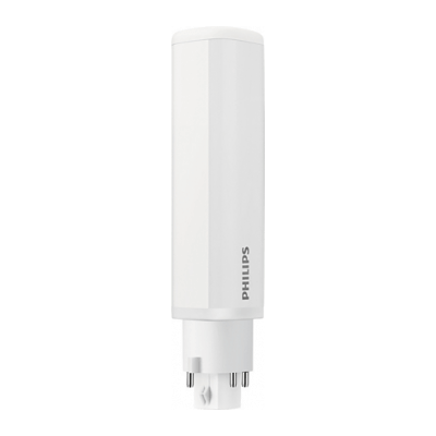 Ampoule LED Philips tubulaire 6.5W substitut 18W 700 lumens blanc froid 4000K G24Q-2