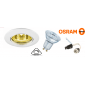 Kit spot Led Encastrable Osram 4.6-50w/ 827 GU10 230V Dimmable