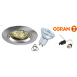 Kit spot Led Osram 4.6-50w/ 827 GU10 230V Dimmable