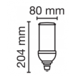 Osram Parathom LED E27 HQL 46W 6000lm 360D - 840 Blanc Froid