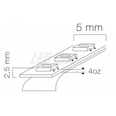 Ruban Led Ultra Slim 48w Blanc 4500k 12v 4050lm