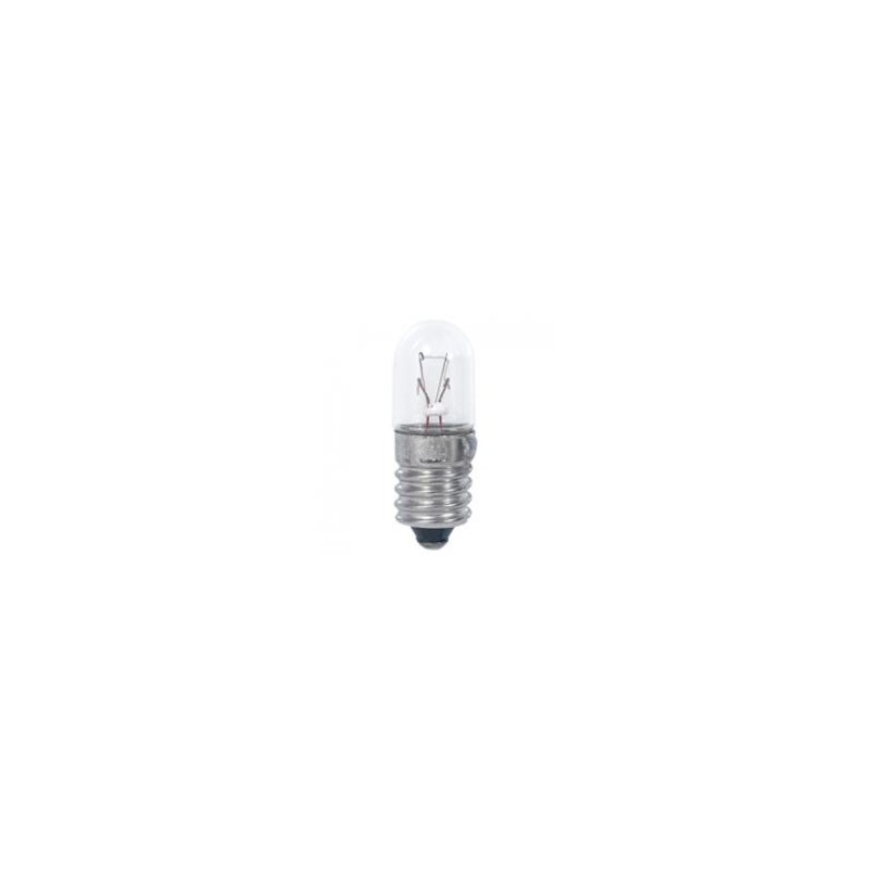 Ampoule culot E10 12V - 0,25A 3W Ampoule culot E10 12V - 0,25A 3W