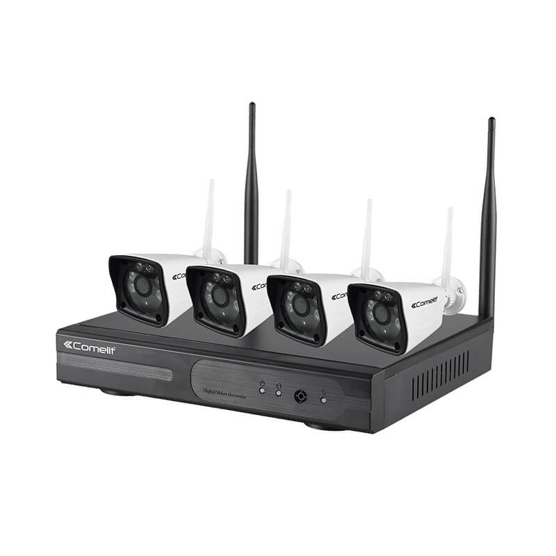 WIKIT040A-KIT 1 Enregistreur vidéo WIFI + 4 caméras WIKIT040A-KIT 1 Enregistreur vidéo WIFI + 4 caméras