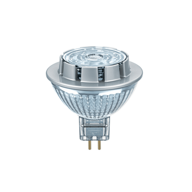 Ampoule LED OSRAM MR16 7,2W substitut 50W 621 lumens blanc chaud 2700K GU5,3
