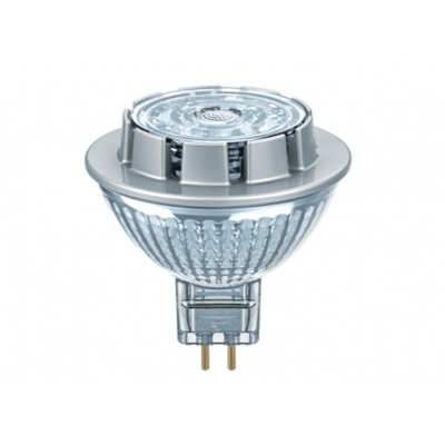 Ampoule LED OSRAM MR16 7,2W substitut 50W 621 lumens blanc chaud 2700K GU5,3