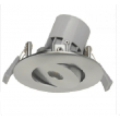 Spot orientable Led intégrée Alu Brossé 4.2-35w IP23