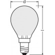 Osram Spherique Led 4w substitut 40w 2700k E14 P40
