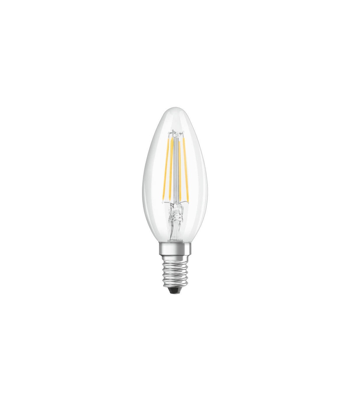 Ampoule LED E14 dimmable 2.5 watts équipée de 4 filaments LE