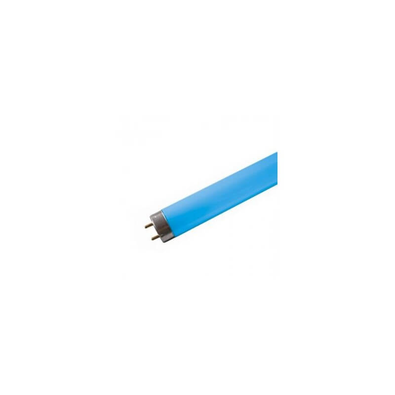 Tube neon fluorescent 18w bleu T8 0,600m Tube neon fluorescent 18w bleu T8 0,600m