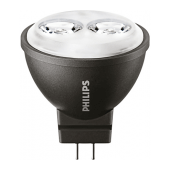 Ampoule LEDspot Philips MR11 3.5W substitut 20W 210 lumens blanc chaud 2700K GU4