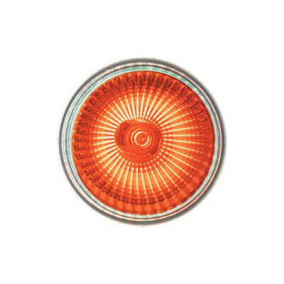 Lampe halogene dichroique 12v 50w GU5.3 rouge x2