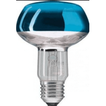 Philips Refl 60W E27 230V NR80 BLEU