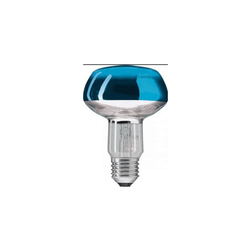 Philips Refl 60W E27 230V NR80 BLEU Philips Refl 60W E27 230V NR80 BLEU