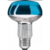 Philips Refl 60W E27 230V NR80 BLEU