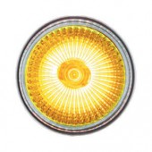 Lampe halogène JAUNE dichroïque 12v 50w GU5.3 x2