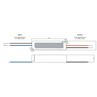 Alimentation GPV-60-12V 1.5A Etanche IP67