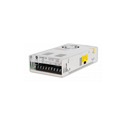 Alimentation LED POS 350W 12V 29A avec boitier en maille IP20