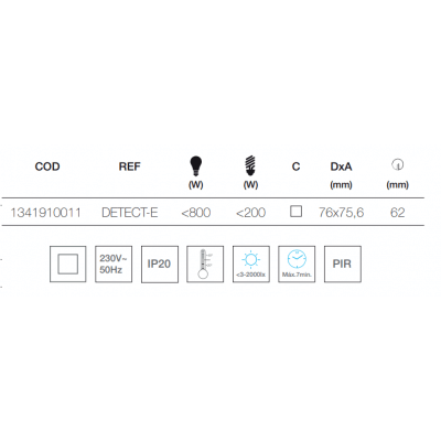 Detecteur de mouvement 