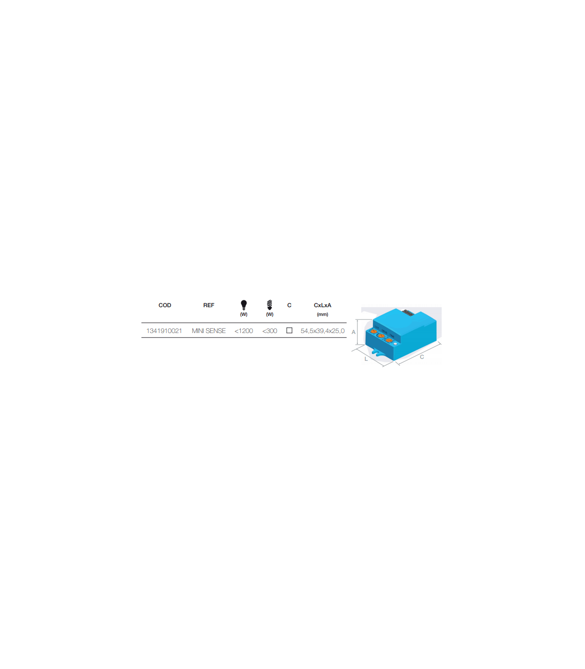 Détecteur de Mouvement Intérieur HF 360° WOLTZ