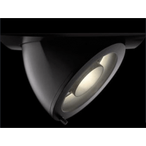 Spot iodure metallique Nautus orientable G8.5 mini noir diamètre de perçage 125mm