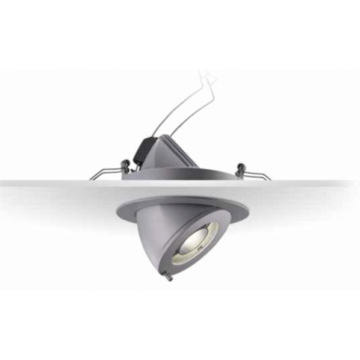 Spot Targetti Nautus 1T1324 G8.5 iodure avec lampe et ballast