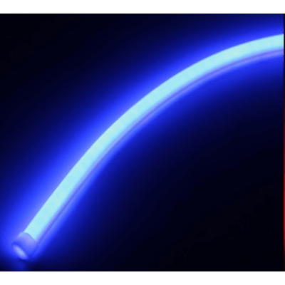 Neon flexible bleu