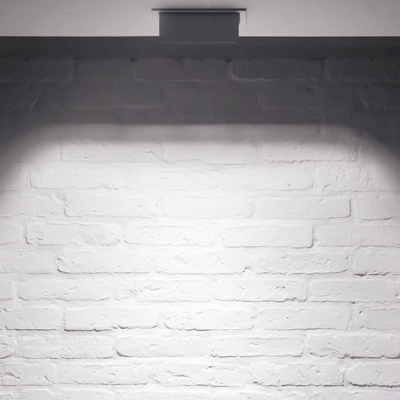 Luminaire encastrable orientable carré Led 27w 4000k en remplacement des projecteurs iodures