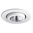 Encastré LED orientable rond noir 45W 4000K Blanc froid 5145 lumens diamètre de perçage 162mm