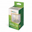 Ampoule LED Filament E27 230V 4W blanc chaud 2700k 500lm sphérique