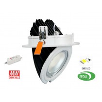 Plafonnier encastrable LED 40W orientable