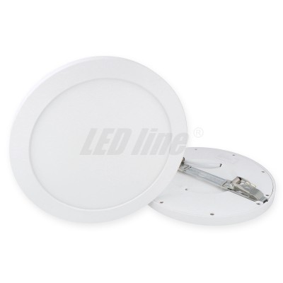 Panel EasyFix 18W 1570lm 2700K blanc chaud diamétre réglable 60-185mm