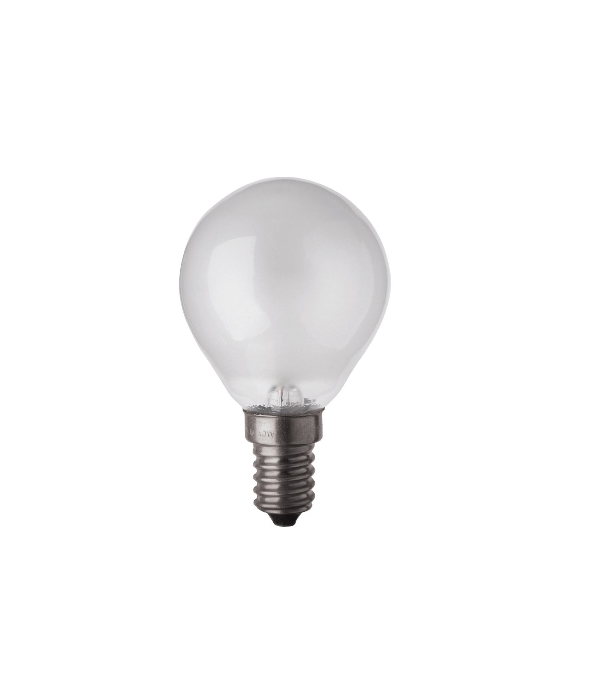 Ampoule incandescente sphérique 25W E14 230V Blanc chaud 400 lm