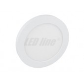 Encastré ou plafonnier en saillie LED Panel EasyFix 12W 2700K blanc chaud 1010 lumens diamètre réglable 60-135mm