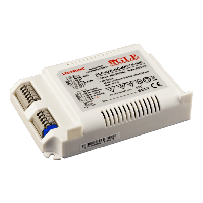 PCC40W-MC-MATCH-900 350ma/500ma/700ma/900ma Multi courants GLP