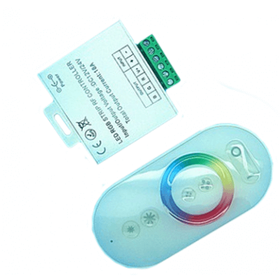 Contôler RGB 12V ou 24V RF 6A Radiofréquence avec télécommande Tactile