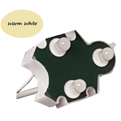 Chaine 100 modules led 12v Triopoint  blanc Chaud 3000k lettrage, logo