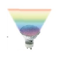 Ampoule LED PAR16 1W à variation de couleur rapide GU10