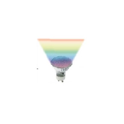 Ampoule LED PAR16 1W à variation de couleur rapide GU10