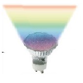Ampoule LED  PAR 16 1W à variation de couleur rapide GU10