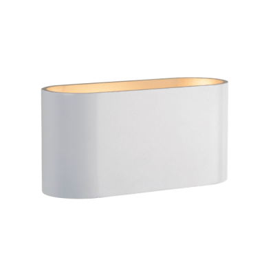 Applique Spectrum Squalla culot G9 10W rectangulaire blanc IP20