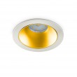 Spot Sena Gold encastrable blanc et doré 50Wmax 12V ou 220-240V  IP20
