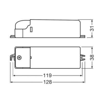Transformateur électronique Osram ET.Parrot 105va 220.240v diammable